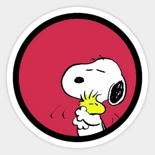 snoopy love Sticker